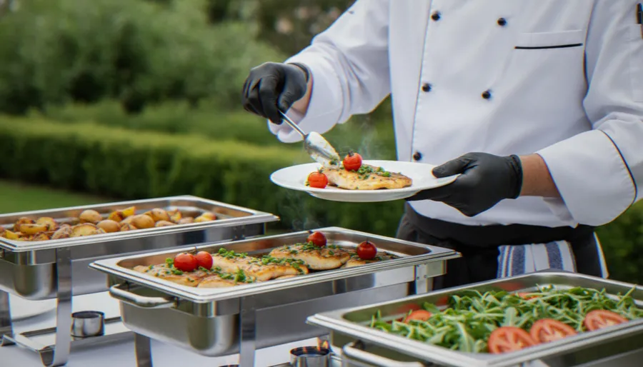 Eventcatering nach Ihren Wünschen – festlich angerichtete Speisen
