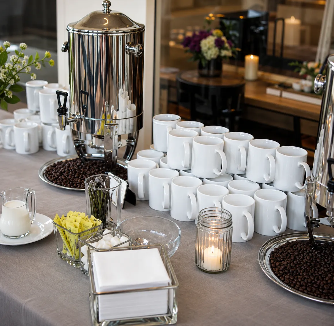 Kaffeeservice Tagung – frischer Kaffee und Tee