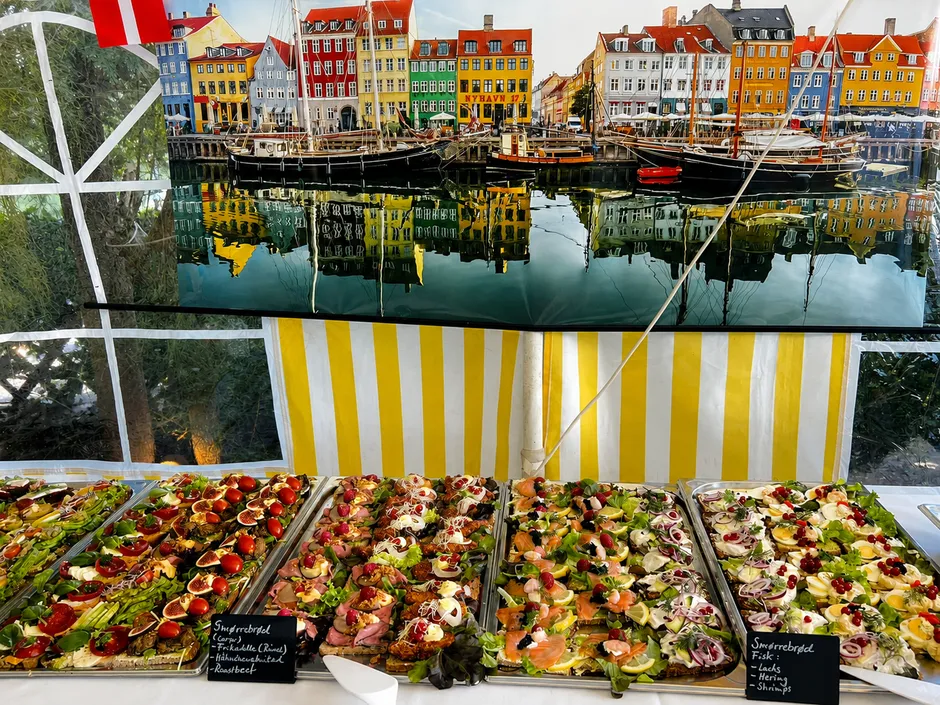 Smørrebrød-Stand